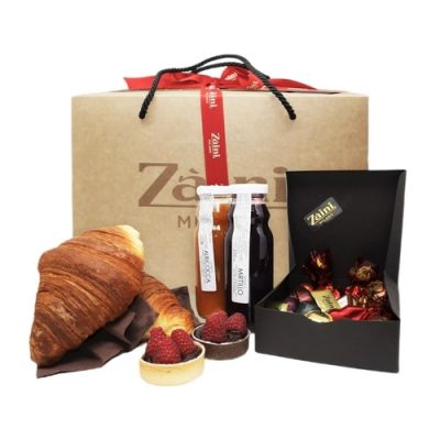 Colazione romantica per due ZÀINI MILANO consegna a domicilio con Cosaporto