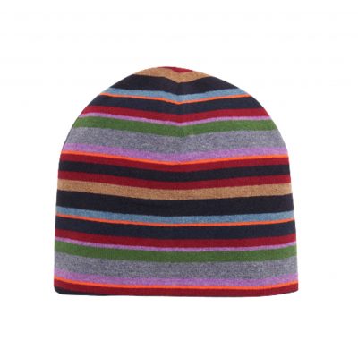 Calotta bambino pile blu righe multicolor blu/iris Gallo 1927 consegna a domicilio con Cosaporto