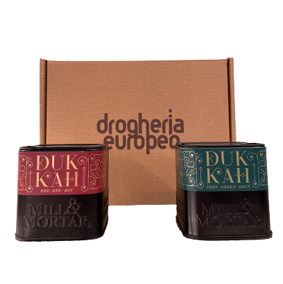 Gift Box Dukkah Verde e Rossa Drogheria Europea consegna a domicilio con Cosaporto
