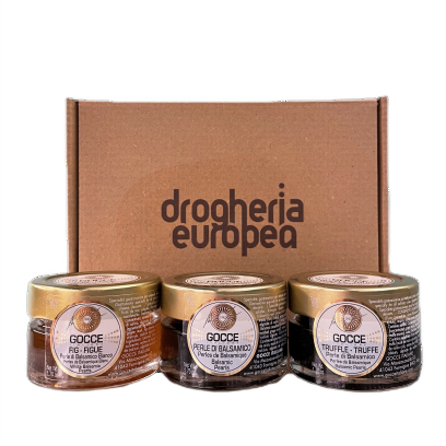 Gift Box Perle di Aceto Balsamico Drogheria Europea consegna a domicilio con Cosaporto