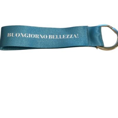 Portachiavi “Buongiorno bellezza” Orangorilla Consegna a domicilio con Cosaporto