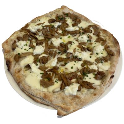 Pinsa ai Porcini e Fiordilatte Rome Cavalieri consegna a domicilio con Cosaporto