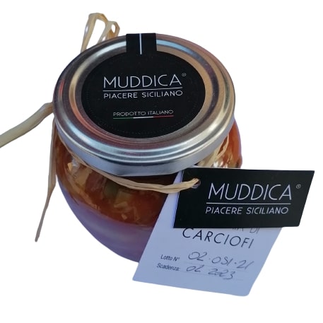 Caponata di Carciofi Muddica consegna a domicilio con Cosaporto