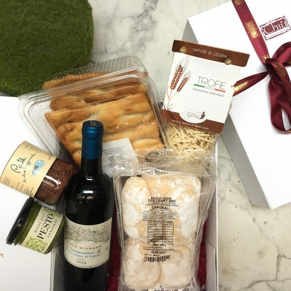 Kit Gourmet "Dolce Liguria" Vegetariano Chiù consegna a domicilio con Cosaporto