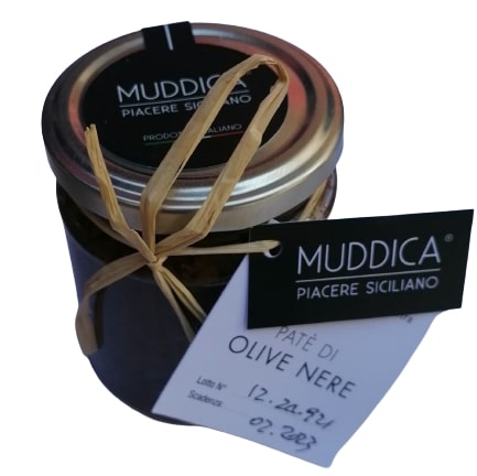 Patè di Olive Nere Muddica consegna a domicilio con Cosaporto
