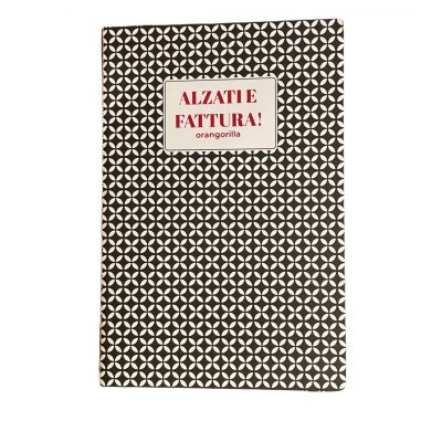 Quaderno "alzati e fattura" Orangorilla Consegna a domicilio con Cosaporto