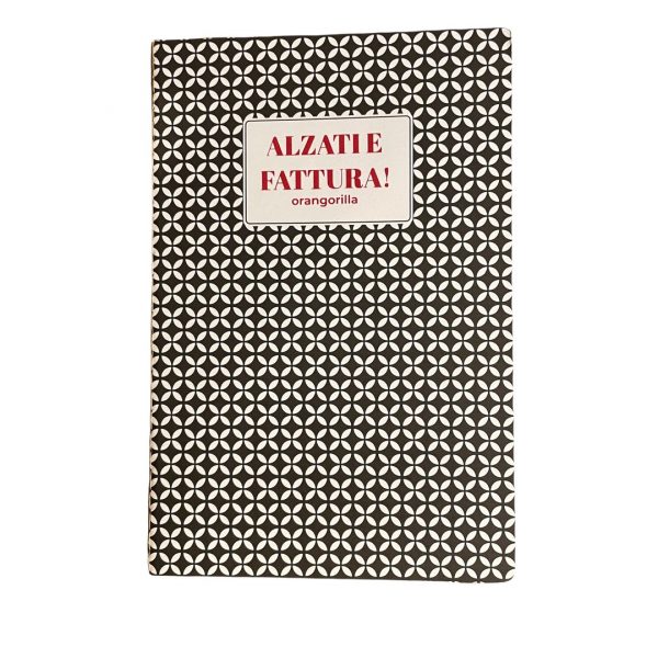 Quaderno "alzati e fattura" Orangorilla Consegna a domicilio con Cosaporto