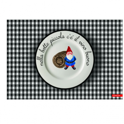 Tovaglietta botte in consegna a domicilio con Cosaporto