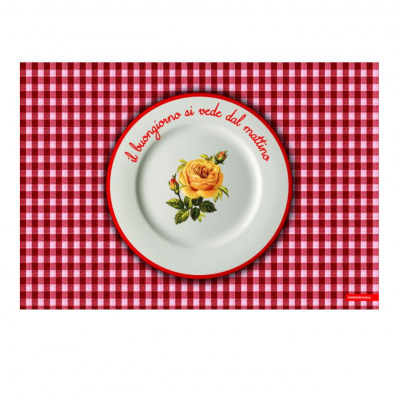 Tovaglietta mattino in consegna a domicilio con Cosaporto