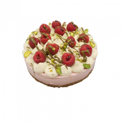 Cheesecake Lampone e Pistacchio - Duo Laboratorio Artigianale Roma consegna a domicilio con dev.cosaporto.it