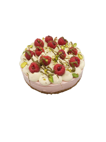 Cheesecake Lampone e Pistacchio - Duo Laboratorio Artigianale Roma consegna a domicilio con dev.cosaporto.it