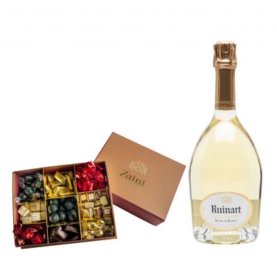 Gift Box Cioccolato e Bollicine ZÀINI MILANO consegna a domicilio con Cosaporto