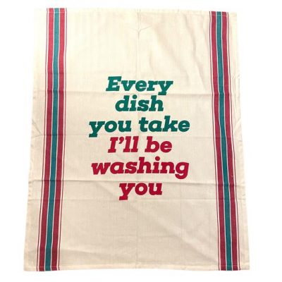 Strofinaccio "Every Dish You Take" Orangorilla Consegna a domicilio con dev.cosaporto.it