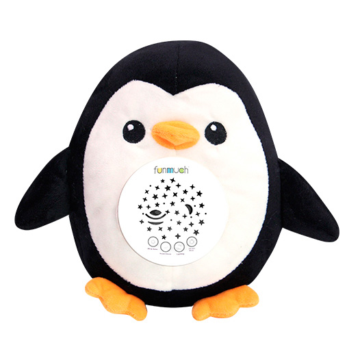 Pinguino morbido musicale