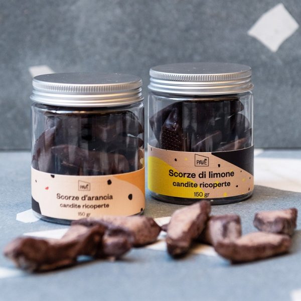 Scorze di Agrumi Ricoperte a scelta Pavé consegna a domicilio con Cosaporto