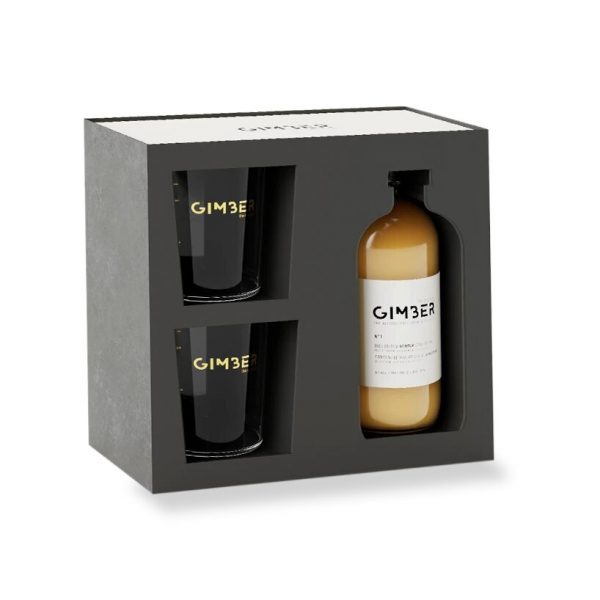 Gift Box Ginger "Glass Pack" Zenzero Concentrato Drogheria Europea consegna a domicilio con Cosaporto