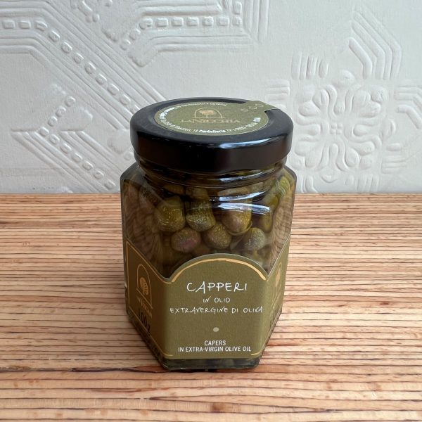 Capperi di Pantelleria in olio EVO "La Nicchia"- 100g Casadors Pasta e Bottega consegna a domicilio con dev-beliven.cosaporto.it
