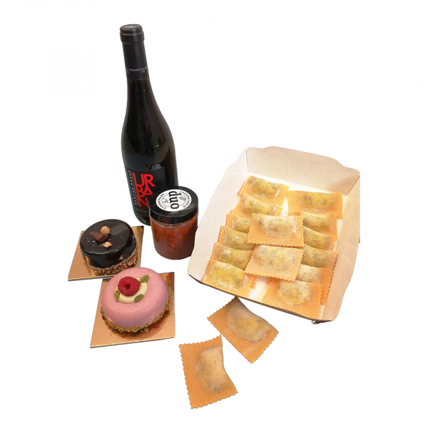 Box Cena di Terra Duo Laboratorio consegna a domicilio con Cosaporto