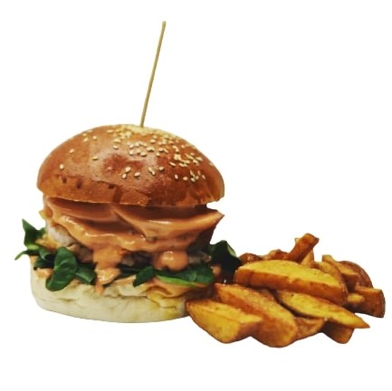 Fish burger MCM La cucina di pesce Andrea Collodi consegna a domicilio con dev.cosaporto.it