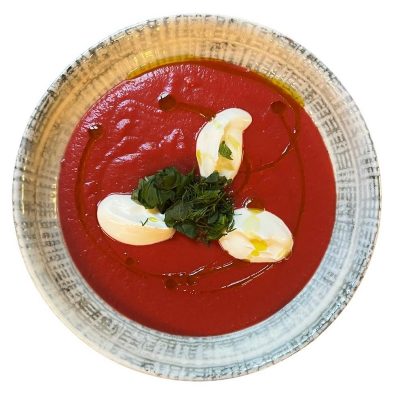 Vellutata Rosa d'Inverno Contrada Govinda by Davide Longoni consegna a domicilio con Cosaporto