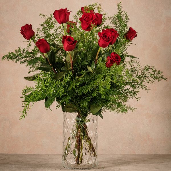 Bouquet Rose Rosse gambo lungo Frida's Bologna consegna a domicilio con dev.cosaporto.it