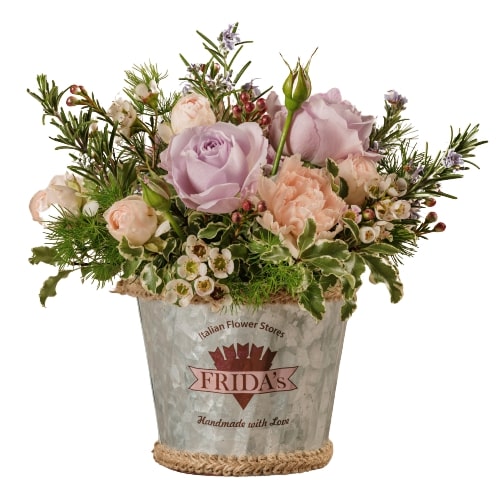 Secchiello di latta Frida's Bologna consegna a domicilio con dev.cosaporto.it