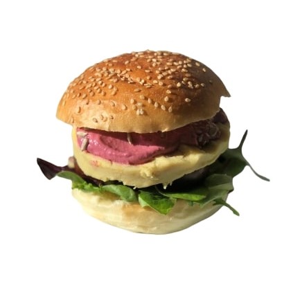 Burger di ceci con chips Give Me Veg consegna a domicilio con dev.cosaporto.it