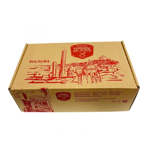 Box Lasagna Bolognese Fermata del Gusto consegna a domicilio con Cosaporto