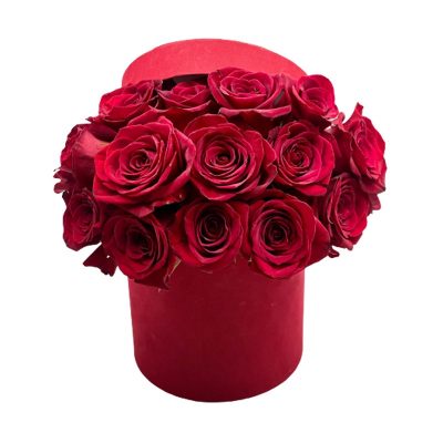 Cappelliera Rossa con cappello The Flower Pot consegna a domicilio con Cosaporto