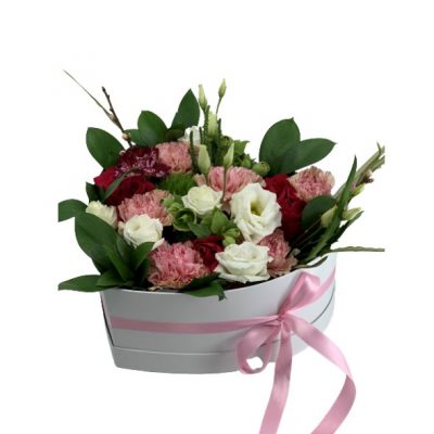 Cuore fiorito da piccolo a grande The Flower Pot consegna a domicilio con cosaporto