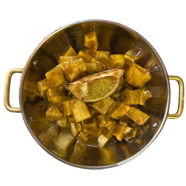 Sedano Rapa al Curry Contrada Govinda consegna a domicilio con Cosaporto