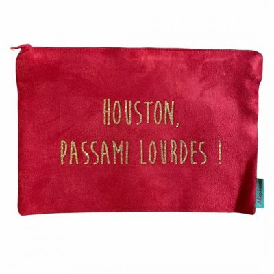 Bustina piccola "Houston passami Lourdes" Orangorilla Milano consegna a domicilio con dev-beliven.cosaporto.it