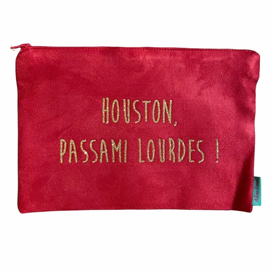 Bustina piccola "Houston passami Lourdes" Orangorilla Milano consegna a domicilio con dev-beliven.cosaporto.it