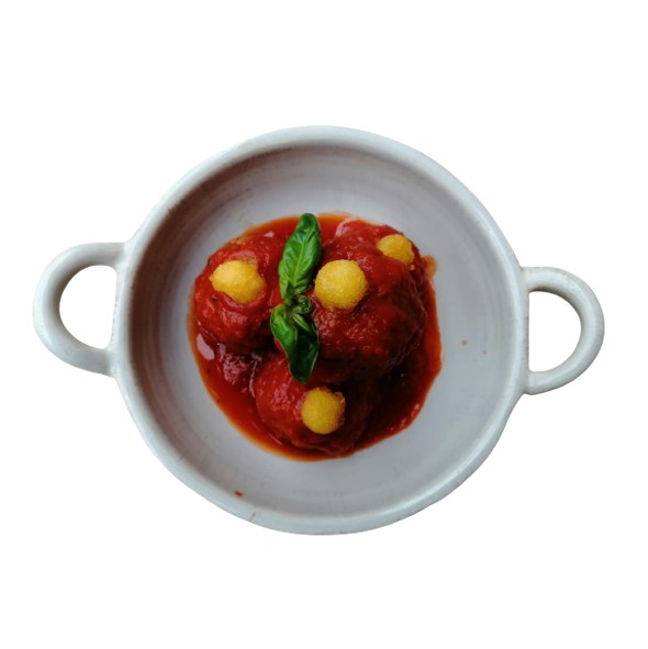 Polpette in umido ToscaNino consegna domicilio con Cosaporto