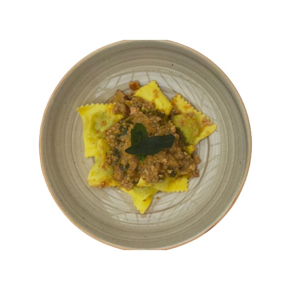 Tortelli di patate ragù bianco e porcini ToscaNino consegna a domicilio con cosaporto