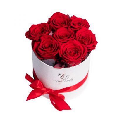 Scatola rose stabilizzate Eredi Bagatin consegna a domicilio con dev.cosaporto.it