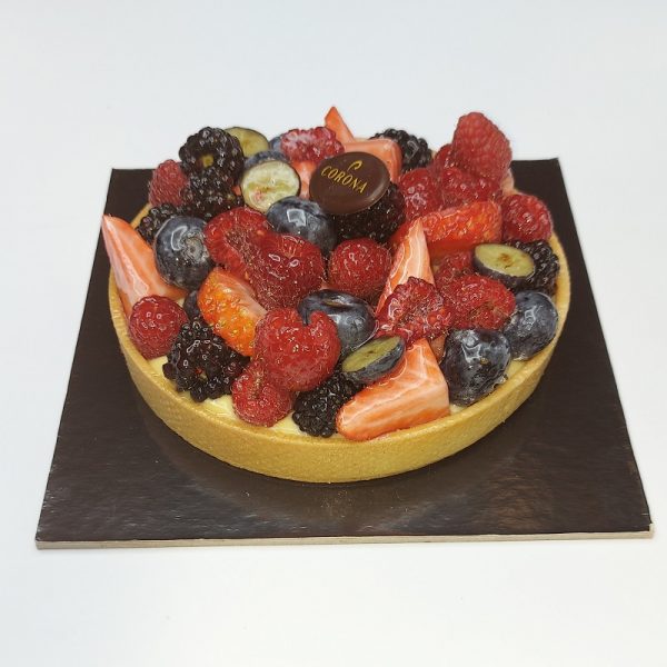 Crostata alla frutta Corona consegna a domicilio con Cosaporto