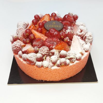 Torta Charlotte alla frutta Corona consegna a domicilio con Cosaporto