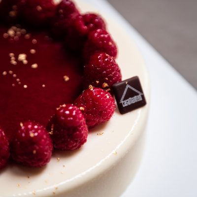 Cheesecake al lampone Casa Manfredi consegna a domicilio con cosaporto