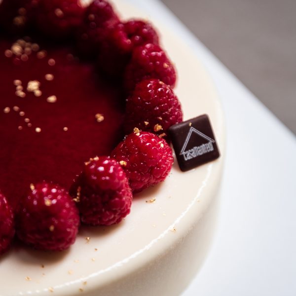 Cheesecake al lampone Casa Manfredi consegna a domicilio con cosaporto