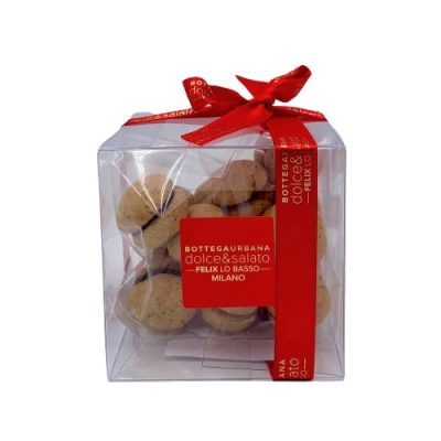 Biscotti Baci di Dama Bottega urbana EF con Felix Lo Basso consegna a domicilio con Cosaporto