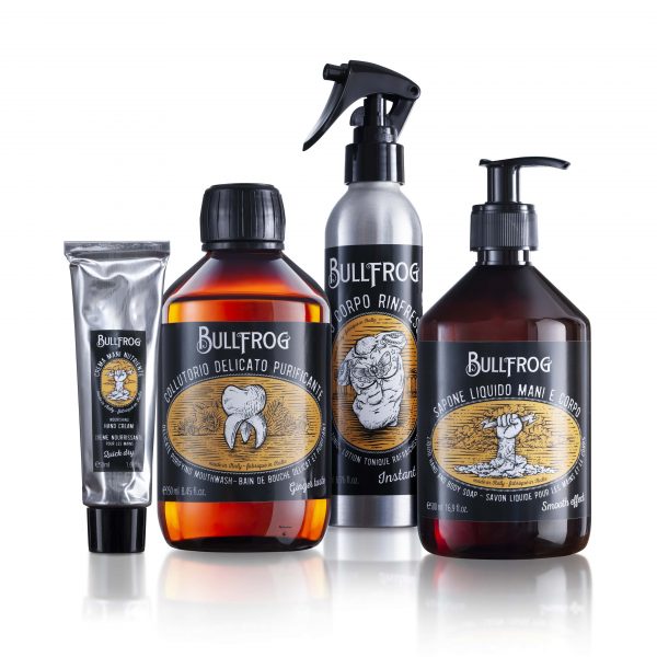 Kit Bodycare Lover Bullfrog consegna a domicilio con cosaporto