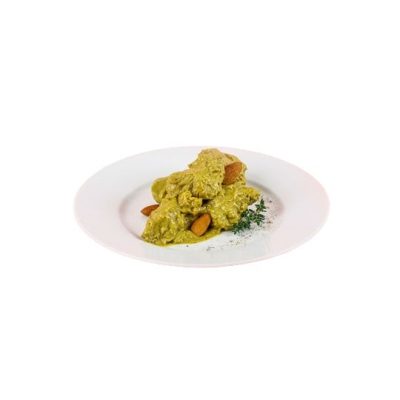Petto di pollo con latte di cocco, curry e mandorle Cybus consegna a domicilio con cosaporto