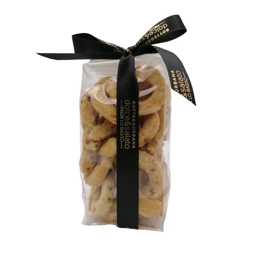 Taralli alla Cipolla Bottega Urbana EF con Felix Lo Basso consegna a domicilio con Cosaporto