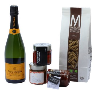 Gift Box "Cena con Aperitivo" consegna a domicilio con Cosaporto
