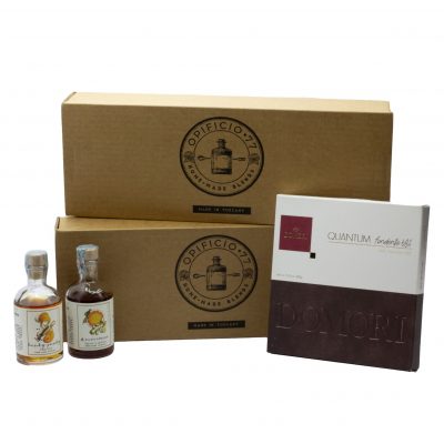 Gift Box "Spirits & Chocolate" consegna a domicilio con Cosaporto