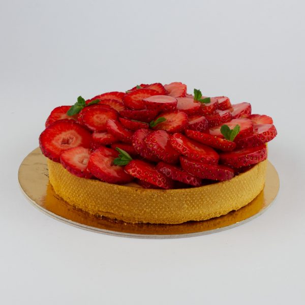 Crostata di fragole VIVA consegna a domicilio con cosaporto