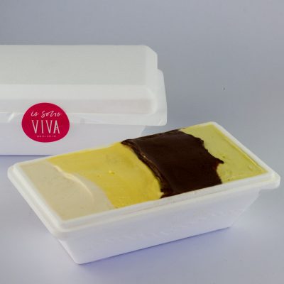 Vaschetta di gelato VIVA dii Viviana Varese consegna a domicilio con cosaporto