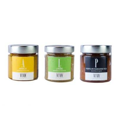 Tris di marmellate VIVA consegna a domicilio con cosaporto