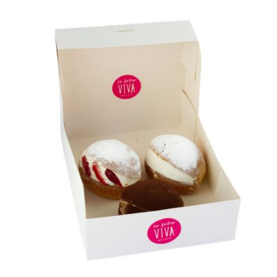 Tris Maritozzi VIVA consegna a domicilio con cosaporto